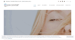Desktop Screenshot of joicenter.com